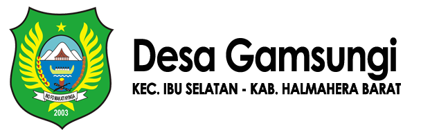 Website Resmi Desa Gamsungi, Ibu Selatan, Halmahera Barat